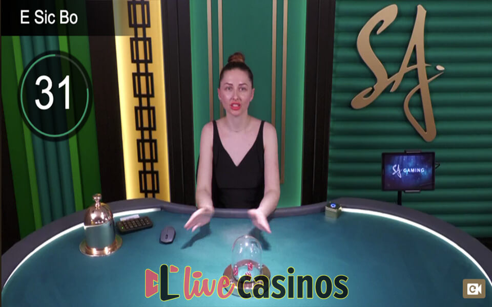 SA Gaming Sic Bo Live