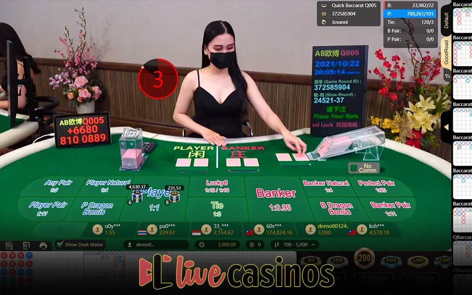 Live Quick Baccarat