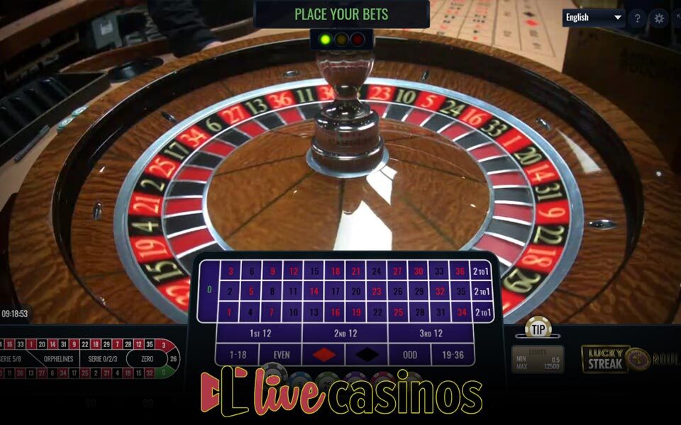 Live Oracle 360 Roulette