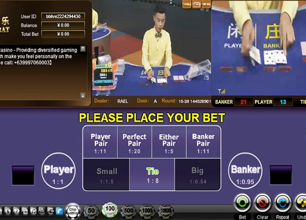 Live Baccarat (BBin)