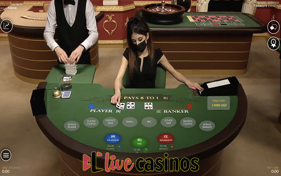 Live Baccarat (Medialive)