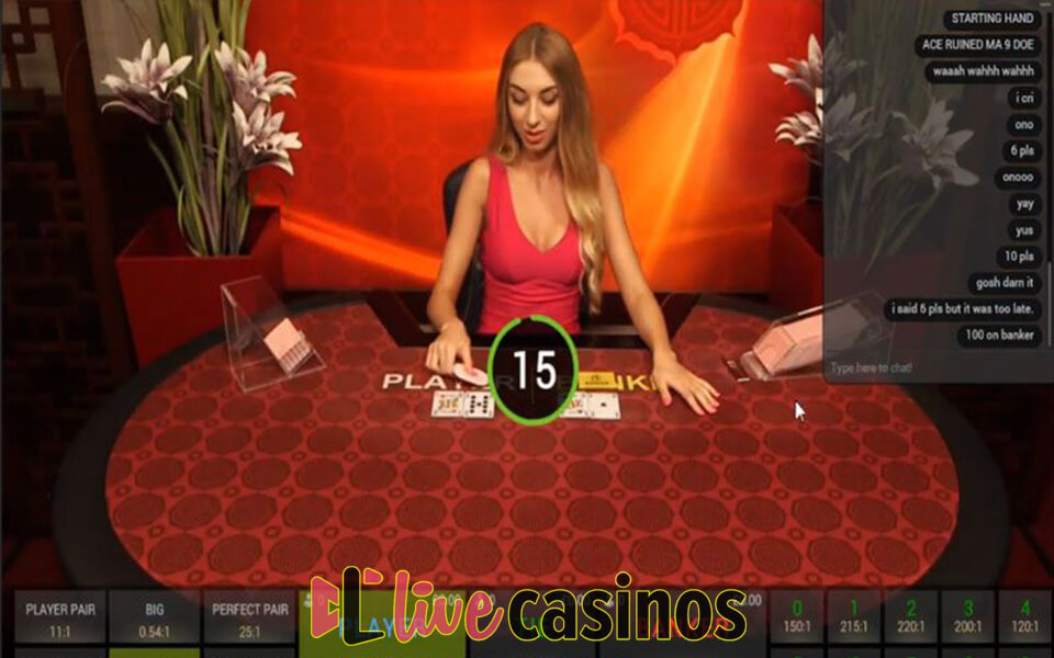 Live Baccarat Squeeze (Playtech)