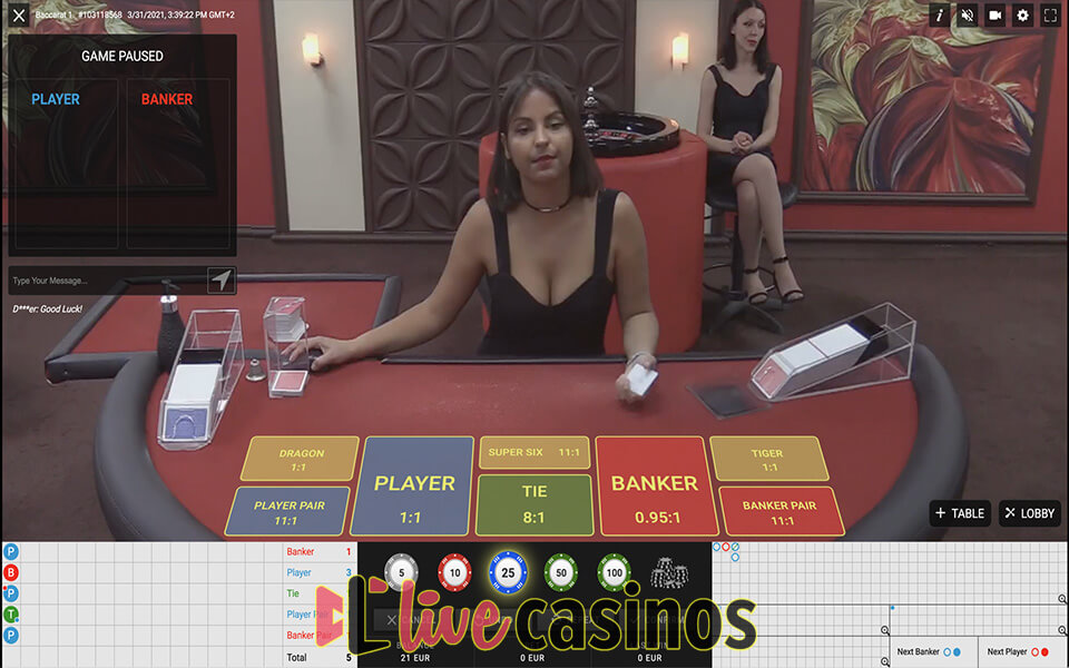 Live Baccarat (XPG)