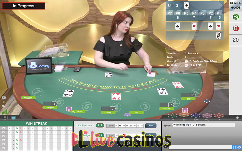 Live Blackjack (HoGaming)