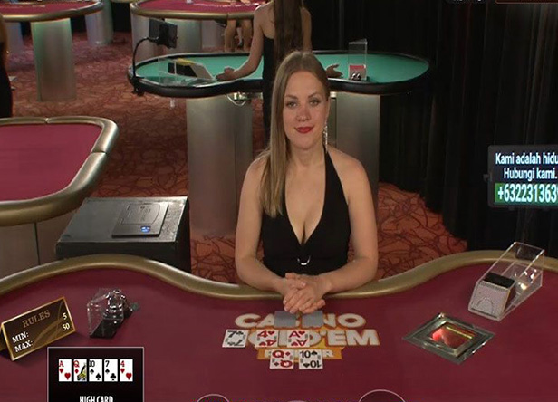 Live Casino Hold’em (Microgaming)