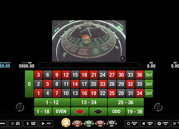 Live European Roulette (Fazi)