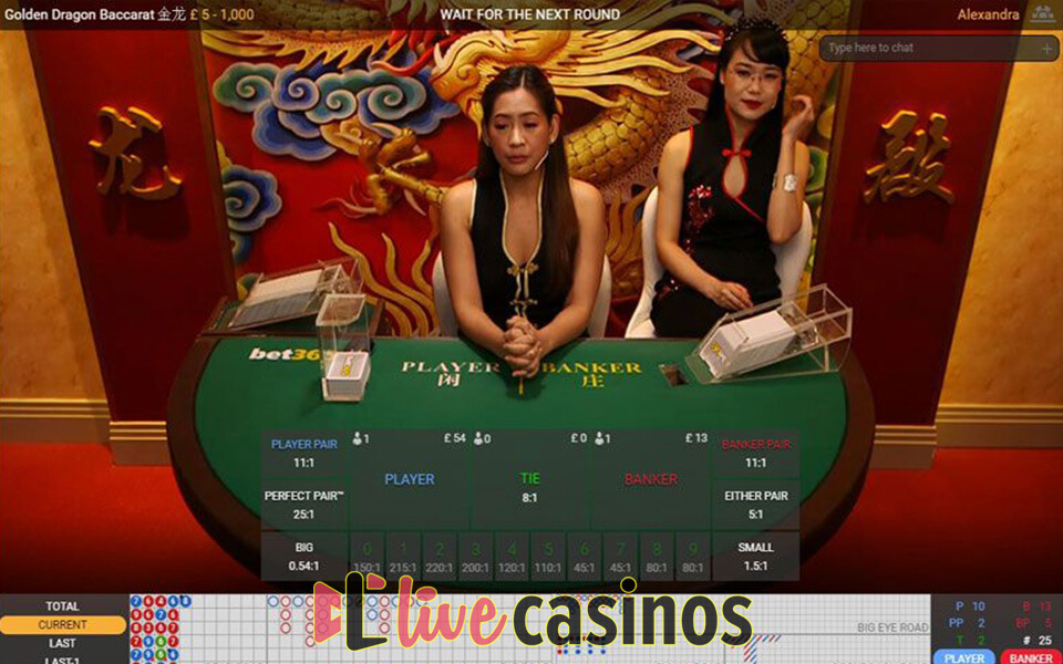 Live Golden Dragon Baccarat