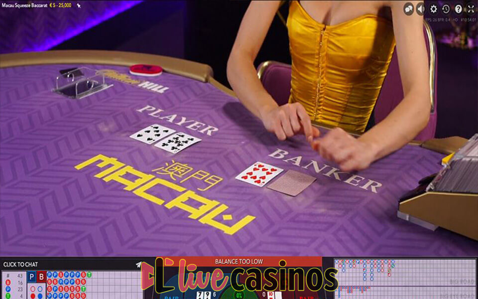 Macau Squeeze Baccarat