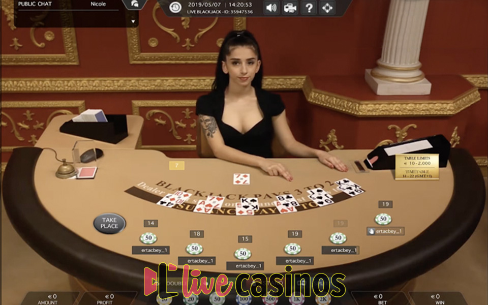 Live Blackjack (Medialive)