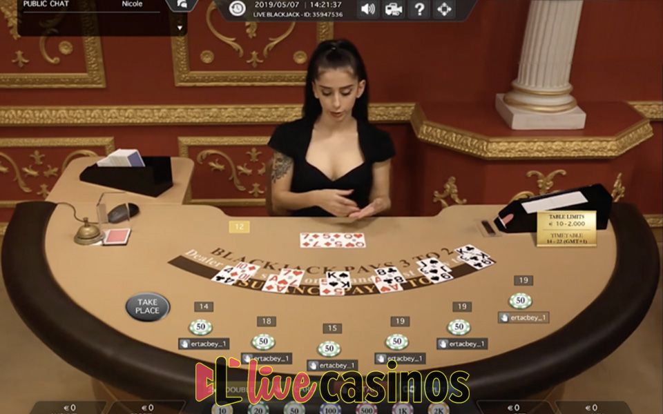 Live Blackjack (Medialive)