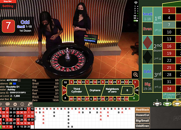 Live Roulette AGIN Vegas