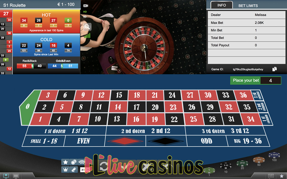 Live Roulette (HoGaming)