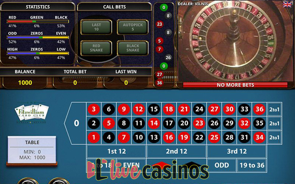 Live Roulette (Play Pearls)