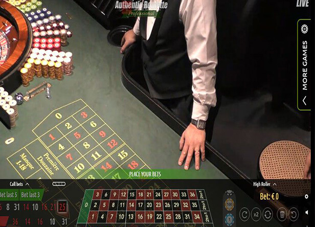 Live Roulette Professional