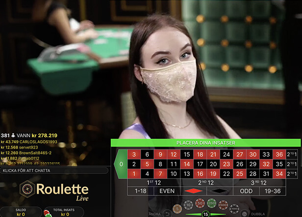 Live Vegas Roulette