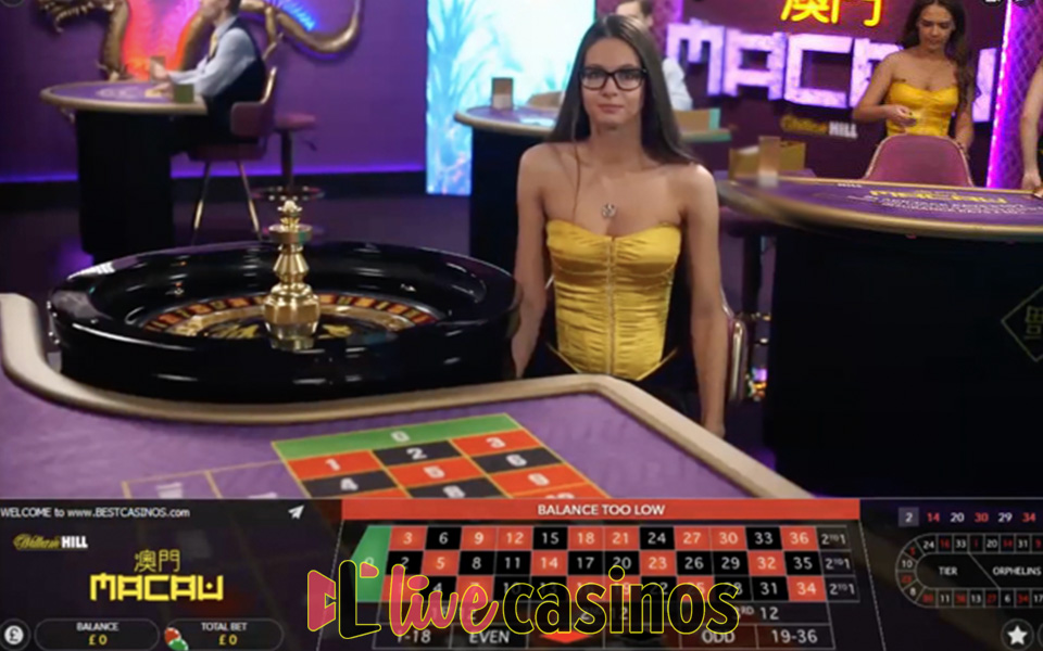 Live Macau Roulette William Hill