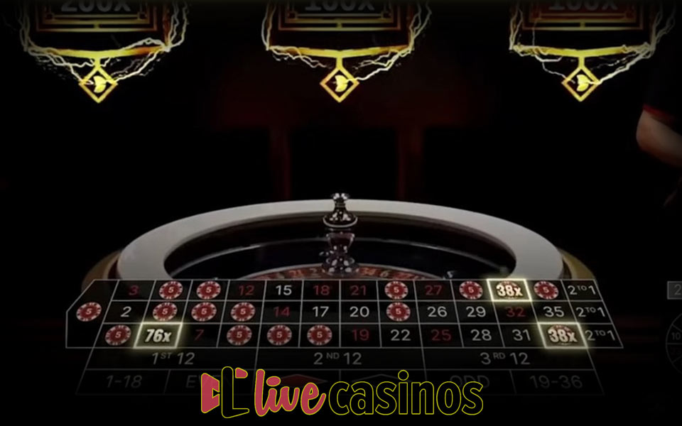 XXXTreme Lightning Roulette Live