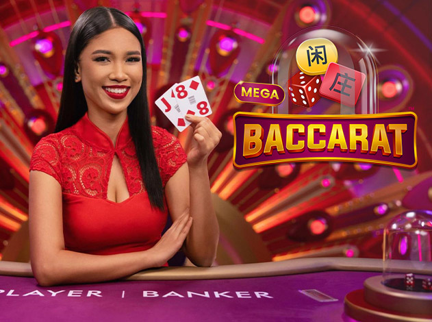 Mega Baccarat Live: High-Stakes Live Dealer Baccarat Game