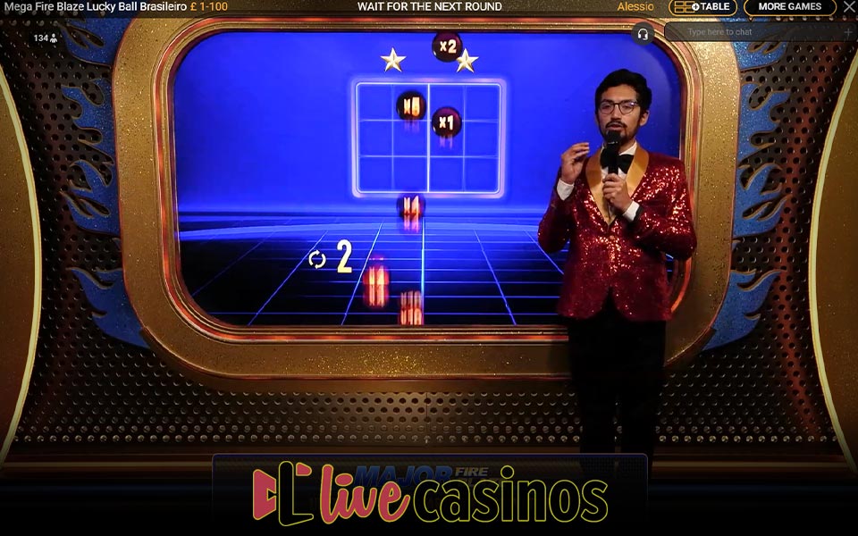 Live Mega Fire Blaze Lucky Ball BR, jogue online no PokerStars Casino