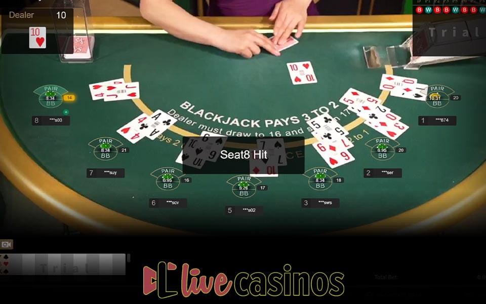 SA Gaming Live Blackjack