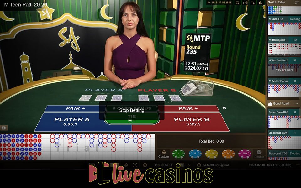 Teen Patti 20-20 Live