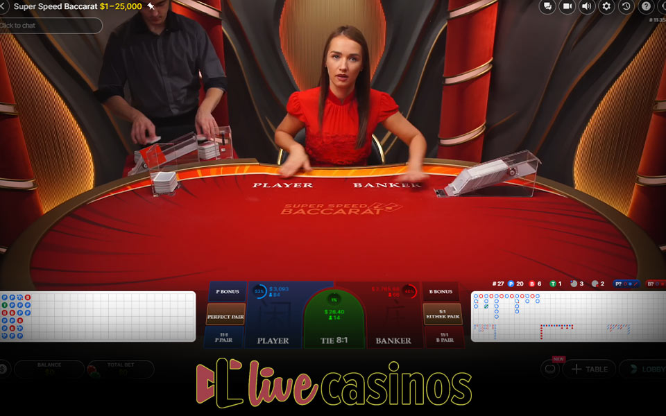 Super Speed Baccarat Live