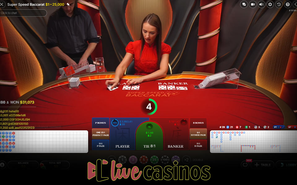 Super Speed Baccarat Live