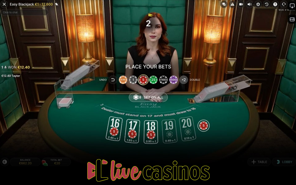 Easy Blackjack Live