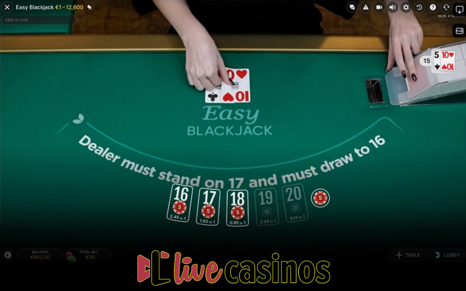 Easy Blackjack Live