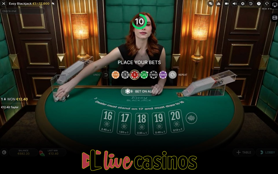 Easy Blackjack Live