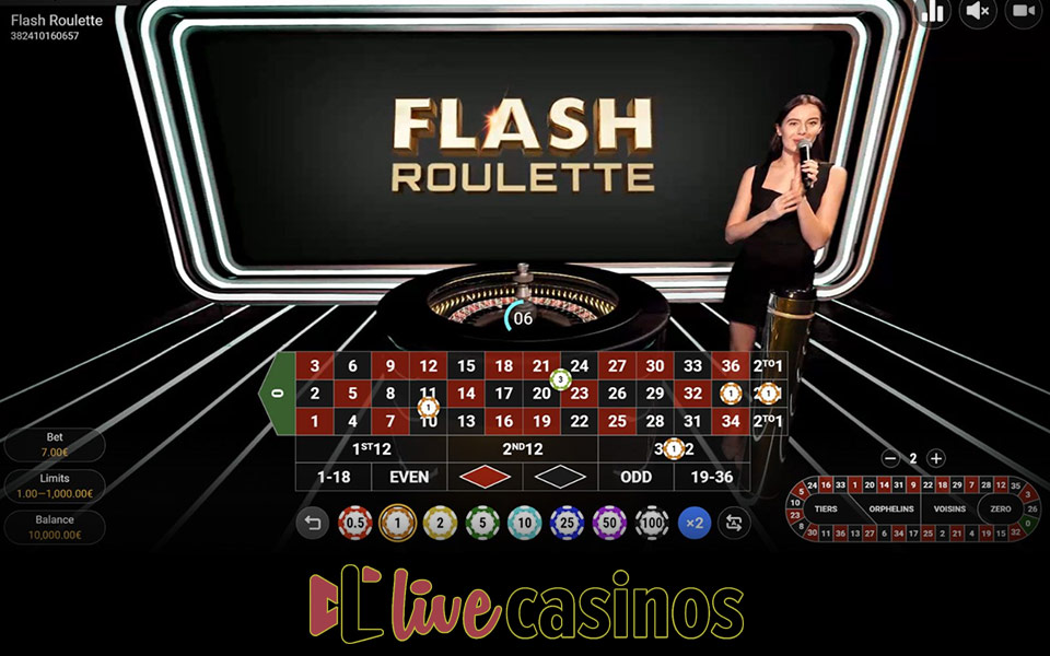 Flash Roulette Live