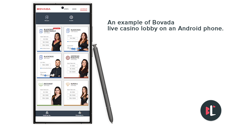 Bovada Top Android Casino