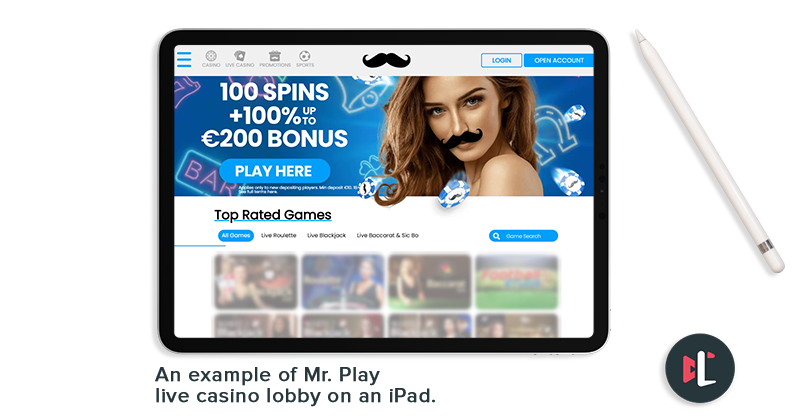 Mr Play Top iPad Casino