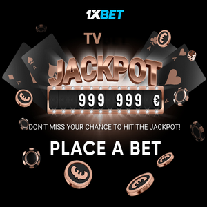 Take a Shot at the Massive TVbet Live Casino Jackpot on 1xBet!