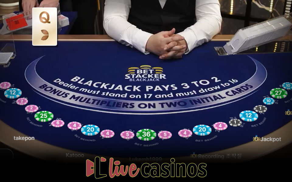 Bet Stacker Blackjack Live