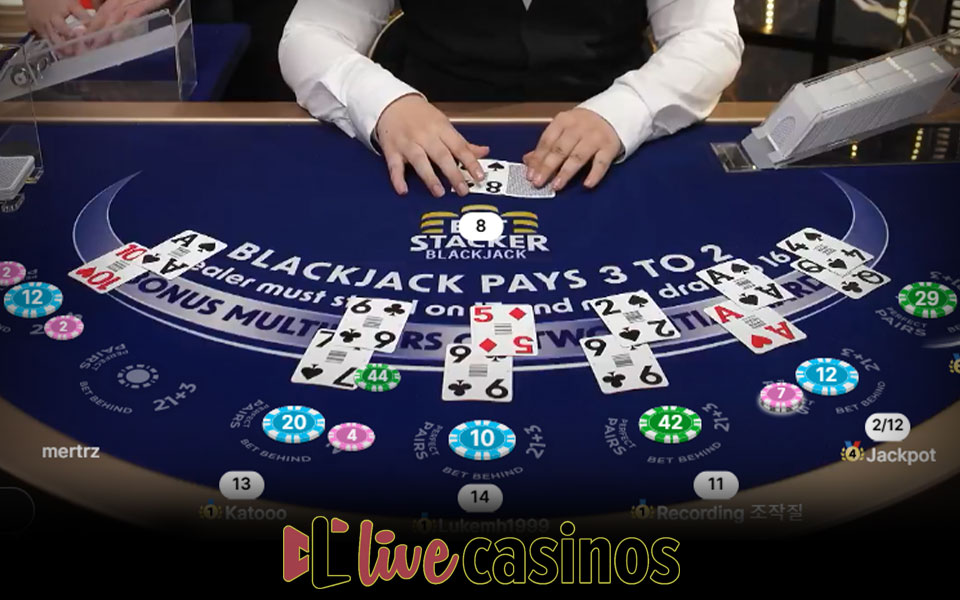 Bet Stacker Blackjack Live